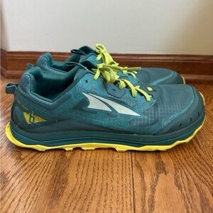Altra Lone Peak 6 Trail Shoes Mens 11 Teal